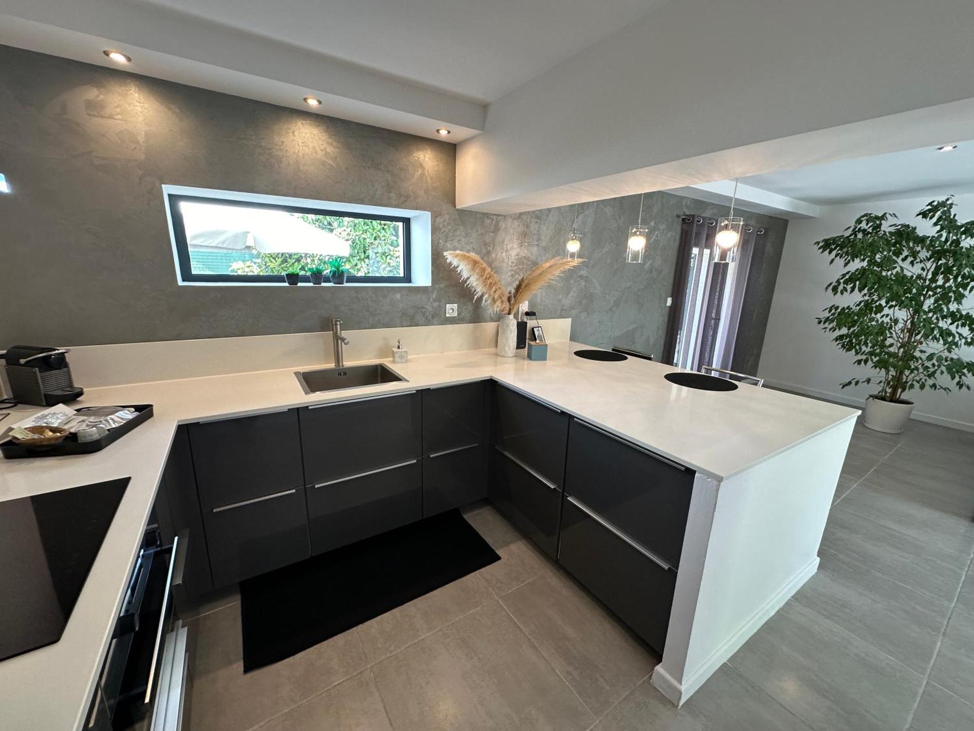 Maison Contemporaine Avec Piscine Privee Chauffee, Entre Plages Et Provence, Borne 11 Kw Istres Kültér fotó